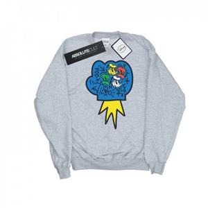 Disney jongens Donald Duck Pop Fist Sweatshirt 9-11 Years wit