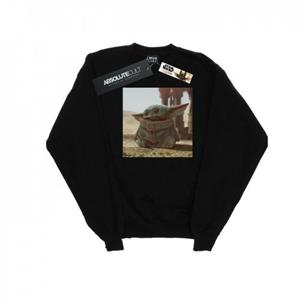 Star Wars Boys The Mandalorian The Child Scene Sweatshirt 9-11 Years wit