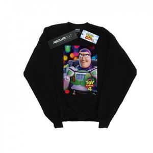 Disney Boys Toy Story 4 Buzz Lightyear poster-sweatshirt 12-13 zwart