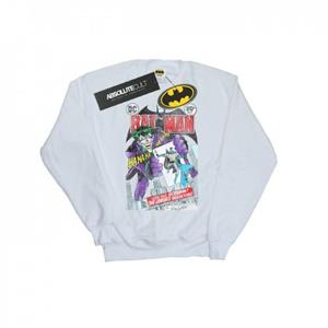 DC Comics Boys Batman Joker speelkaarthoes sweatshirt 12-13 wit