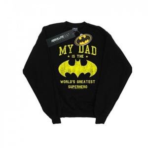 DC Comics Boys Batman Mijn vader is een superheld-sweater 9-11 Years wit
