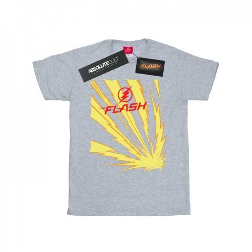 DC Comics Girls The Flash Lightning Bolts katoenen T-shirt 12-13 grijs