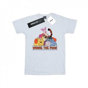 Disney meisjes Winnie de Poeh groep katoenen T-shirt 7-8 Years wit