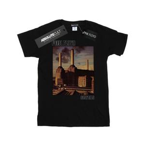 Pink Floyd meisjes dierenposter katoenen T-shirt 12-13 zwart