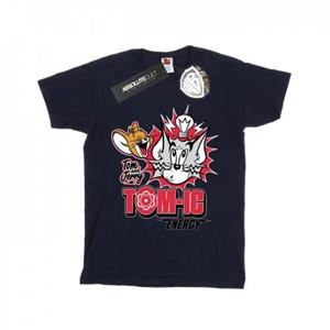 Tom And Jerry Boys Tomic Energy T-Shirt 7-8 Years wit