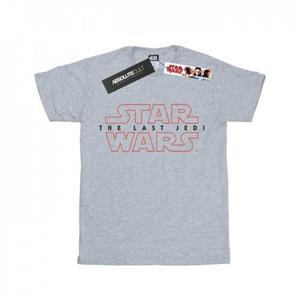 Star Wars jongens het laatste Jedi-logo T-shirt 9-11 Years wit