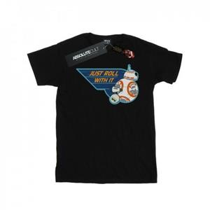 Star Wars: The Rise of Skywalker Boys D-O & BB-8 Just Roll With It T-Shirt 9-11 Years wit