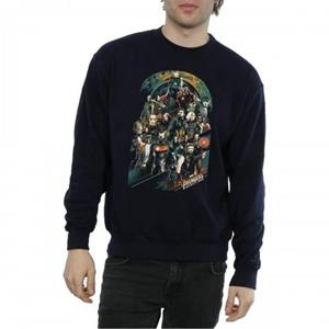 Avengers Infinity War herenteam katoenen sweatshirt L zwart