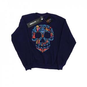 Disney Heren Coco Skull Patroon Sweatshirt M wit