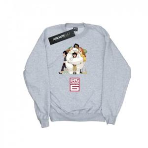 Disney Heren Big Hero 6 Baymax knuffelsweater S wit