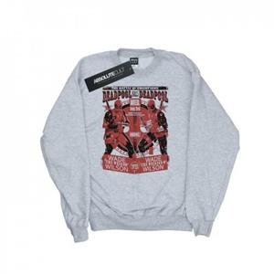 Marvel Deadpool vs Deadpool-sweatshirt voor heren XL wit
