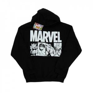 Marvel Heren Comics Actie Tegels Hoodie L zwart