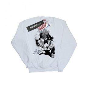 DC Comics Lobo Sketch-sweatshirt voor heren L wit
