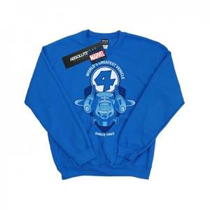 Marvel Heren Fantastic Four Fantasticar Sweatshirt S koningsblauwe kleur