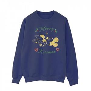 Disney Heren Mickey Mouse Merry Kissmas Sweatshirt L wit