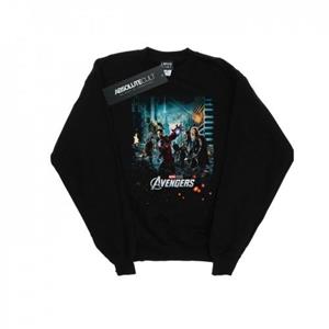 Pertemba FR - Apparel Marvel Studios Heren The Avengers Poster Sweatshirt L zwart
