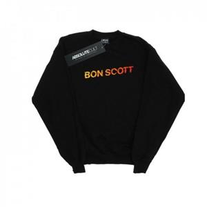 Pertemba FR - Apparel Bon Scott heren sweatshirt met verbrijzeld logo M wit