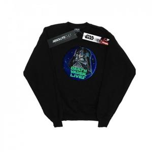 Star Wars Heren Vader Lives Sweatshirt L zwart