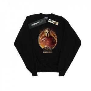 Star Wars heren The Mandalorian The Armorer ingelijst sweatshirt L zwart