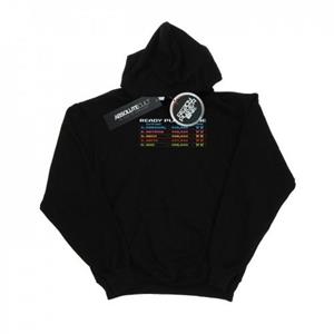 Ready Player One 8-bit scorebordhoodie voor heren L zwart
