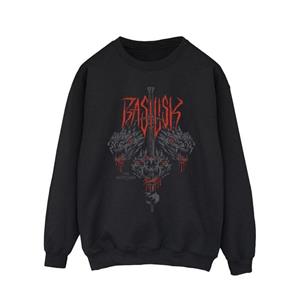 Pertemba FR - Apparel Netflix heren The Witcher Basilisk-sweatshirt L zwart
