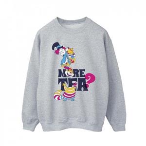 Disney Heren Alice In Wonderland Meer Thee Sweatshirt XXL wit