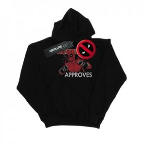 Marvel Deadpool heren keurt hoodie goed M wit