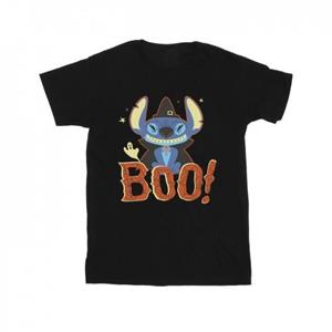 Disney-jongens Lilo & Stitch Boo! t-shirt 5-6 Years wit