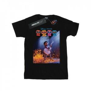Disney jongens Coco Miguel speelt gitaar T-shirt 7-8 Years zwart