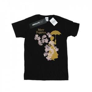 Disney jongens Mary Poppins T-shirt met bloemensilhouet 12-13 wit