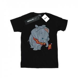 Disney Boys Dumbo Klassiek T-shirt met vastgebonden oren 12-13 wit
