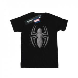Marvel Spider-Man Web-logo T-shirt voor jongens 12-13 wit
