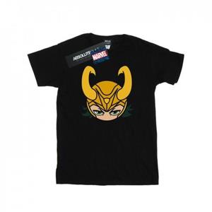 Marvel jongens Loki close-up T-shirt 9-11 Years wit