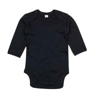 Babybugz biologische babybody met lange mouwen 12-18 wit