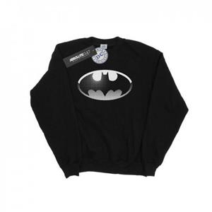 DC Comics jongens Batman Spot-logo sweatshirt 12-13 zwart