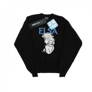 Disney Frozen Elsa profielschets sweatshirt voor jongens 12-13 wit