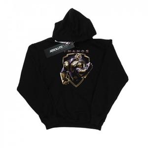 Marvel Boys Avengers Endgame Thanos Shield-hoodie 12-13 zwart