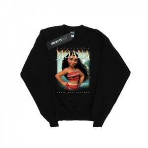 Disney Moana Montage-sweatshirt voor jongens 12-13 zwart