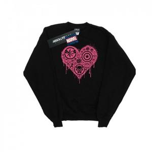 Marvel Boys I Heart Avengers Sweatshirt 9-11 Years wit