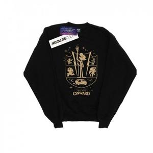 Disney Boys Onward Quest Crest-sweatshirt 12-13 zwart