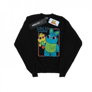 Disney Jongens Toy Story 4 Eend en Konijntje Wild en Wacky Sweatshirt 12-13 wit
