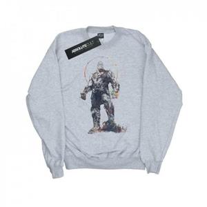 Marvel Boys Avengers Infinity War Thanos Sketch-sweatshirt 12-13 wit