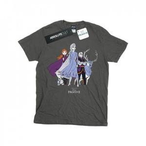 Disney Boys Frozen 2 noodlijdende groep T-shirt 12-13 houtskool