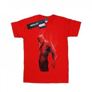 Marvel Spider-Man Web Wrap T-shirt voor jongens 12-13 zwart