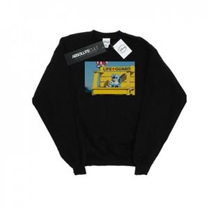 Disney Lilo en Stitch Life Guard-sweatshirt voor heren M wit