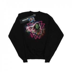 Marvel Heren Guardians of the Galaxy Neon Gamora-sweatshirt L zwart