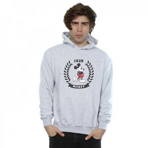 Disney heren Mickey Mouse Laurel hoodie L grijs
