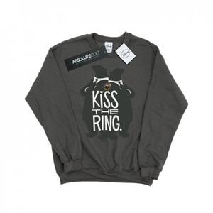 Disney Heren Zootropolis Kiss The Ring Sweatshirt L houtskool