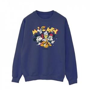 Disney Heren Mickey Mouse Group Sweatshirt L wit