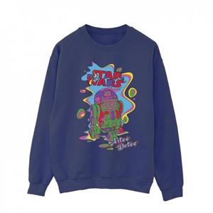 Star Wars Mens R2D2 Pop Art Sweatshirt L wit
